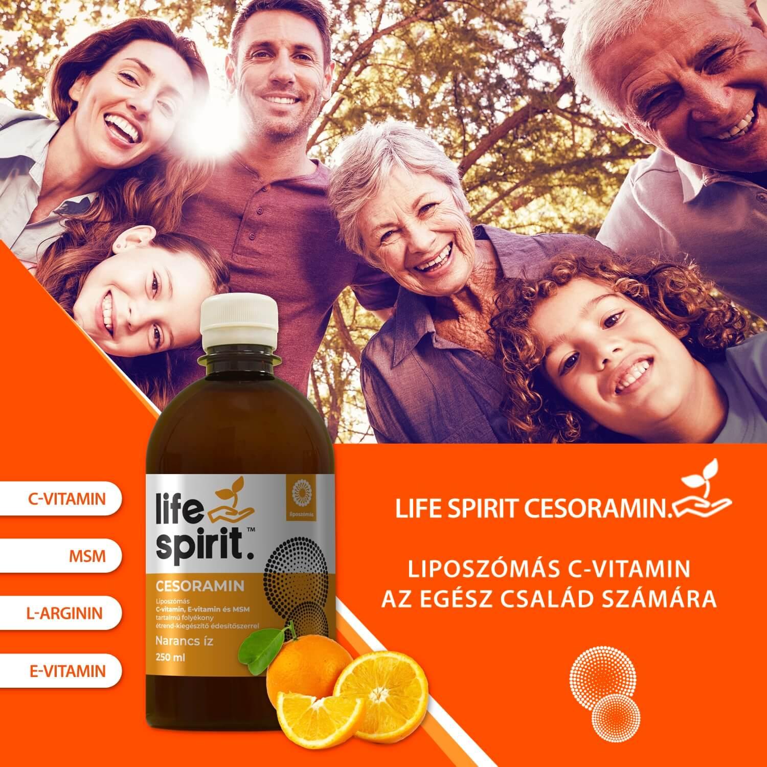 Life Spirit Cesoramin liposzómás C-vitamin