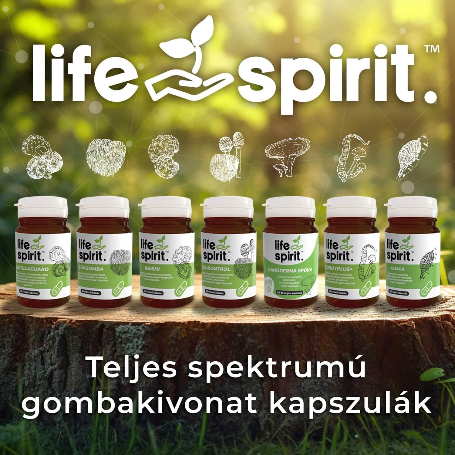 Life Spirit gombakivonat kapszulák