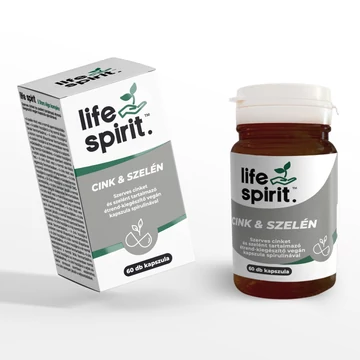 Szerves Cink &amp;amp; Szelén kapszula - Life Spirit