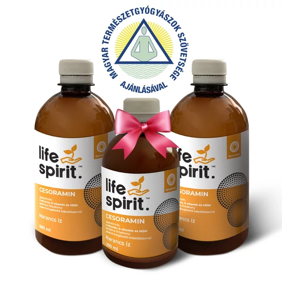 2 db Life Spirit Cesoramin 500 ml + AJÁNDÉK 1 db Life Spirit Cesoramin 250 ml