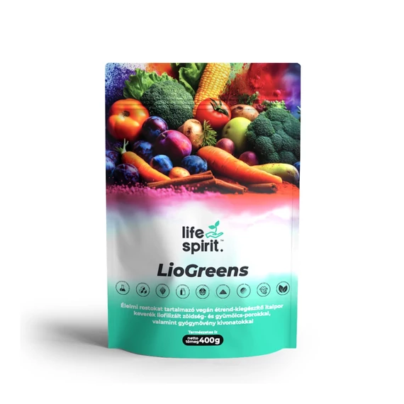 Life Spirit LioGreens étrendkiegészítő italpor 400 g