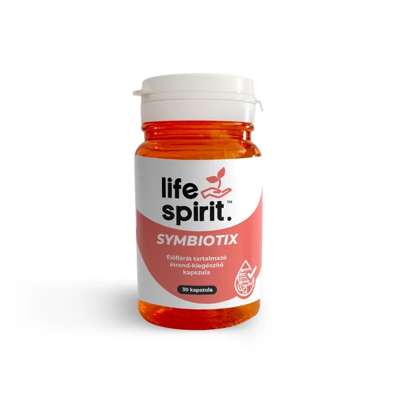 Symbiotix probiotikumokat és prebiotikumat  tartalmazó étrendkiegészítő
