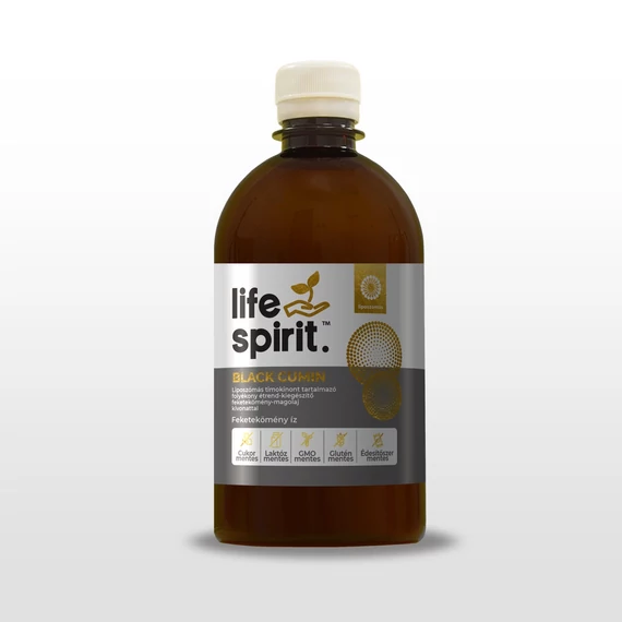 Liposzómás timokinont tartalmazó étrend-kiegészítő (300ml) Life Spirit Black Cumin
