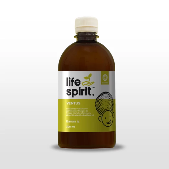 Liposzómás Multivitamin gyerekeknek (300 ml) Life Spirit Ventus
